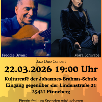 Jazz-Sängerin Klara Schwabe im Kulturcafé der Pinneberger Brahm-Schule